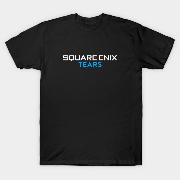 Square Enix Tears (White) T-Shirt by TheWellRedMage